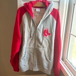 Red Sox zip front hoodie XL